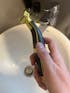 ISP AlphaV1 - Unisex Original Bikini Trimmer for Women & Men, for Privates - No Nick Shaver & Hard to Reach Hair Trimmer with 3 extra blades (Black)