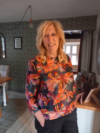 Maison Fauve Violette Blouse